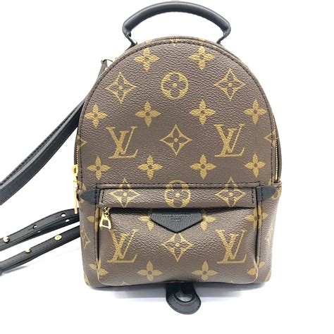 lv 後 背包 mini|Palm Springs Mini Monogram 帆布 .